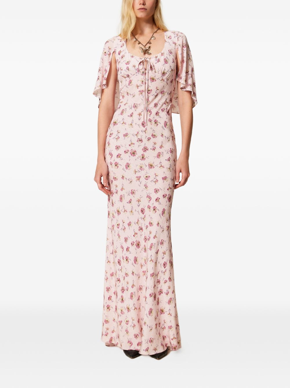 TWINSET 261TP210A13408FIORE PEACH/ROSE