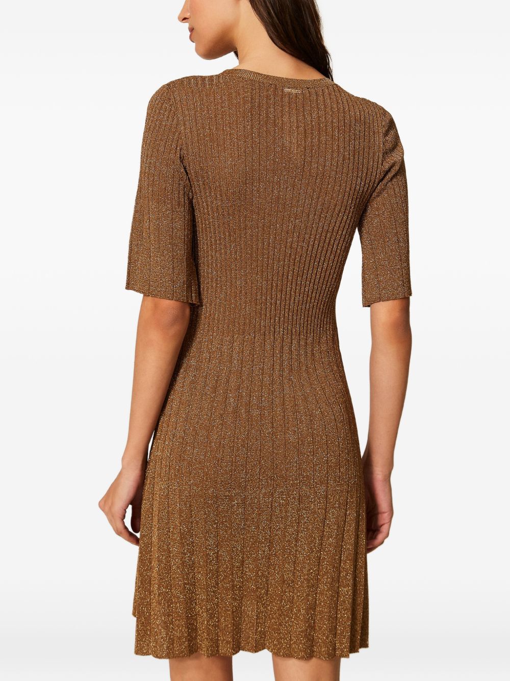 TWINSET 261TP304013361WOOD LUREX ORO