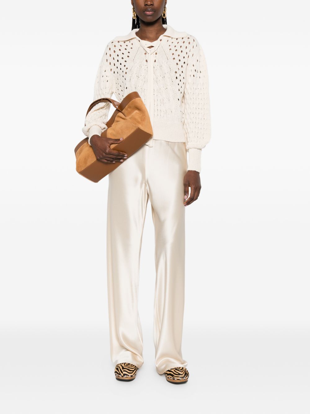 TWINSET 261TP349207222PARCHMENT