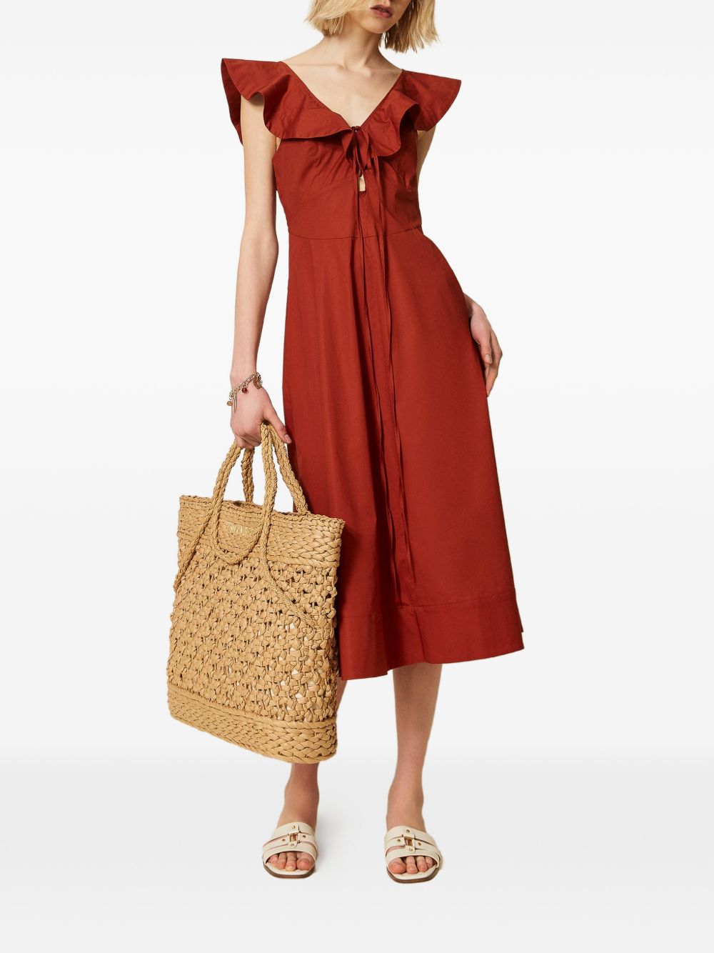 TWINSET 261TT221213332BROWN HENNA