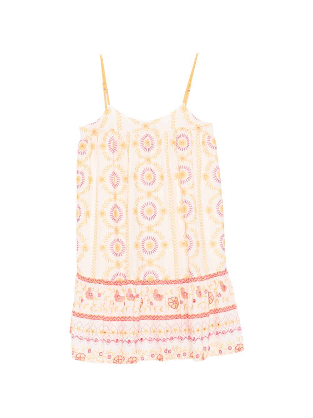 TWINSET U&B 261LB2TCC13325OFF WHITE/ORANGE/FUCHSIA