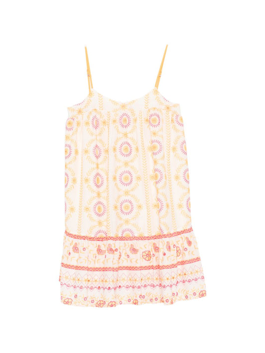 TWINSET U&B 261LB2TCC13325OFF WHITE/ORANGE/FUCHSIA