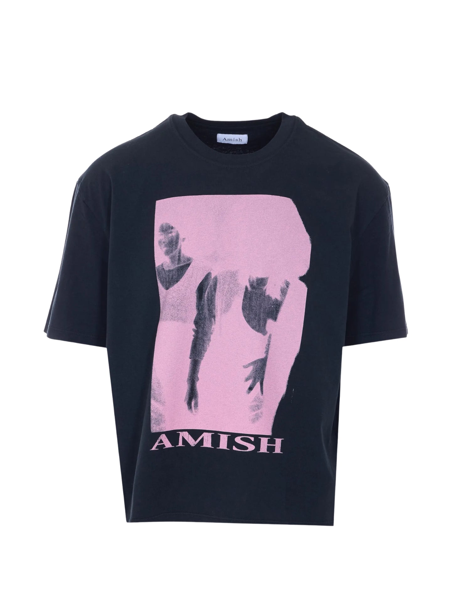 AMISH AMU144CR580569*C0073MAGIC DYED WASHED BLACK