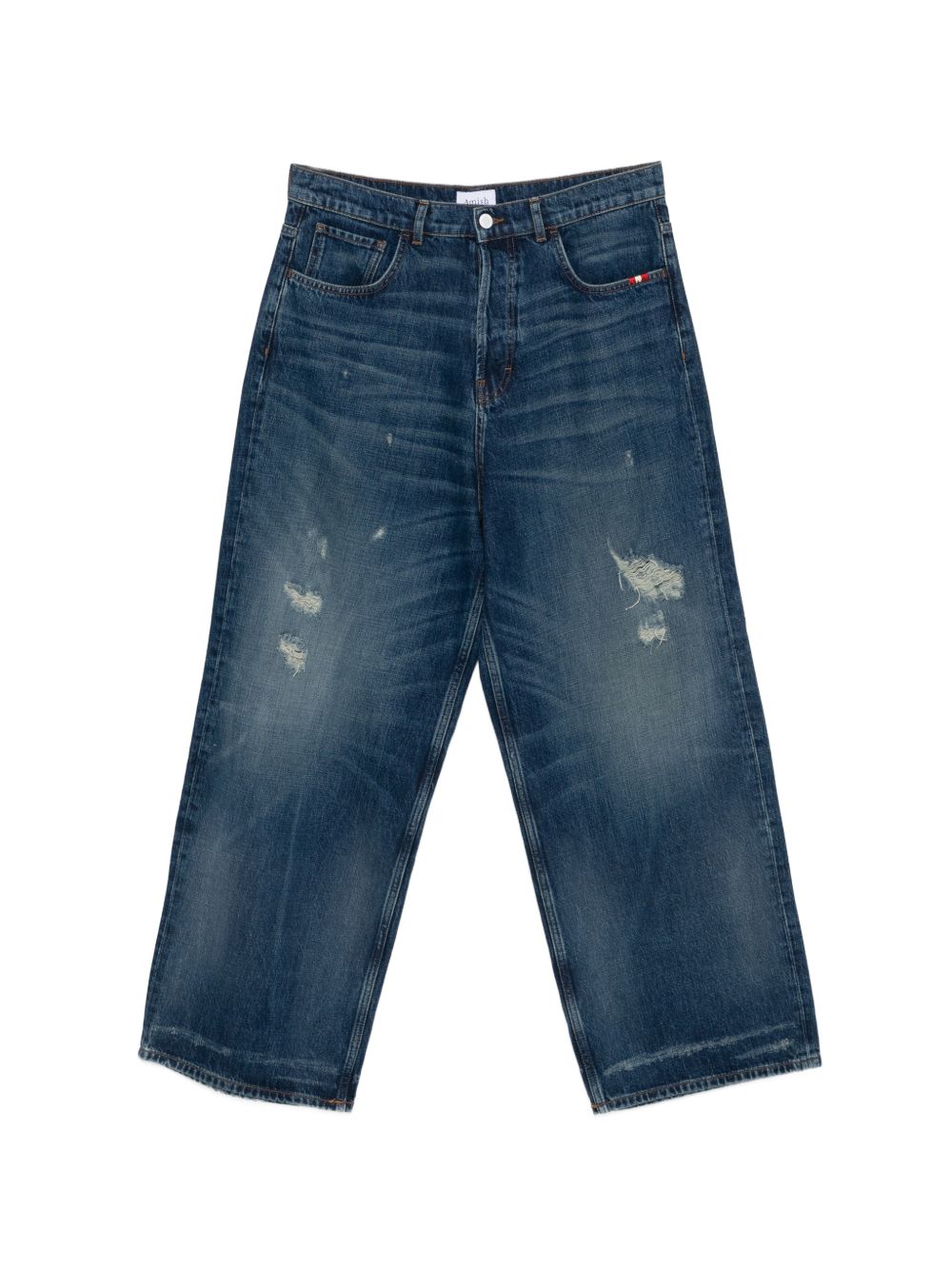 AMISH AMU154D7403191*C0999DENIM DEATH DENIM