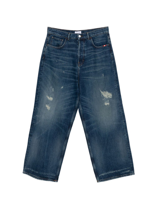 AMISH AMU154D7403191*C0999DENIM DEATH DENIM