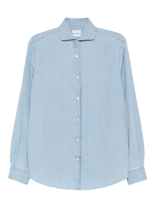 BRUNELLO CUCINELLI MR6830627C008DENIM CHIARISSIMO