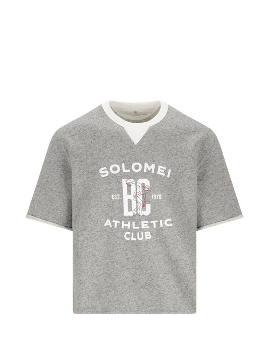 BRUNELLO CUCINELLI MR8313378GCDH41GRIGIO+OFFWHITE