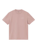Load image into Gallery viewer, T-shirt da donna a maniche corte con ricamo a scritta. 
