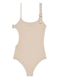 Carica l'immagine nel visualizzatore della galleria, Costume intero con dettaglio cut-out 126JMB055PA00431068SAHARA COURREGES
