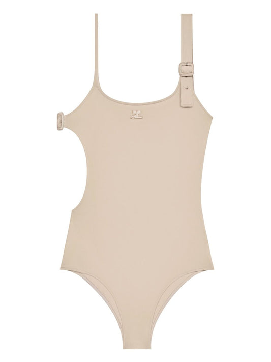 Costume intero con dettaglio cut-out 126JMB055PA00431068SAHARA COURREGES