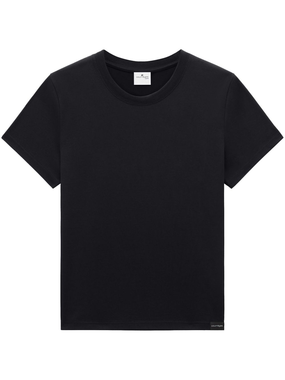 T-shirt AC Straight 124JTS008JS01079999BLACK COURREGES