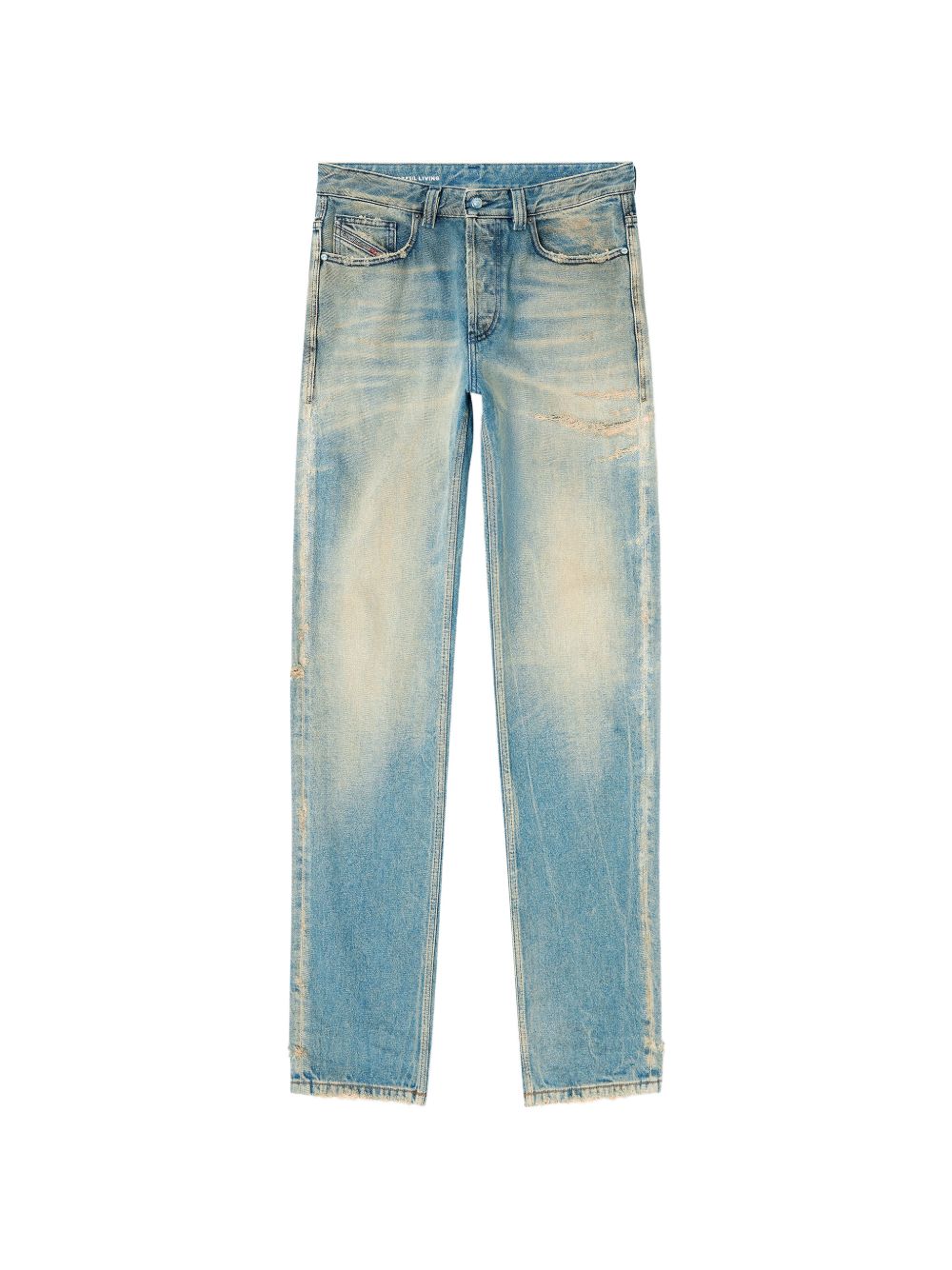Jeans con effetto schiarito D-Macs 