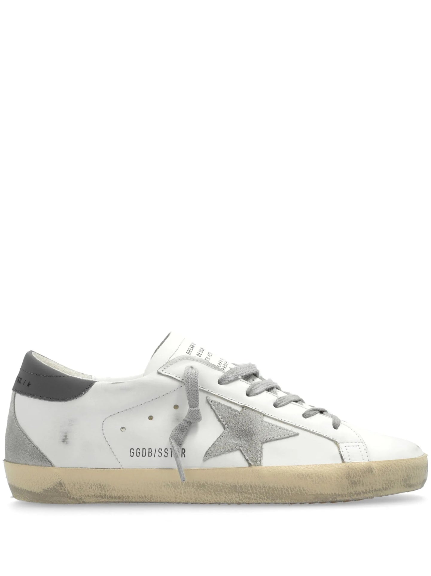 Sneakers Super-star con effetto vissuto 