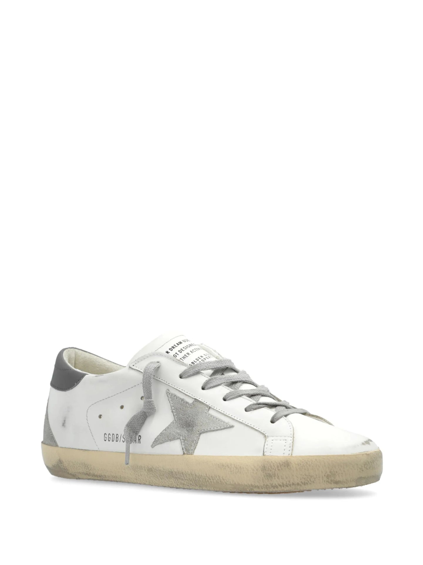Sneakers Super-star con effetto vissuto 