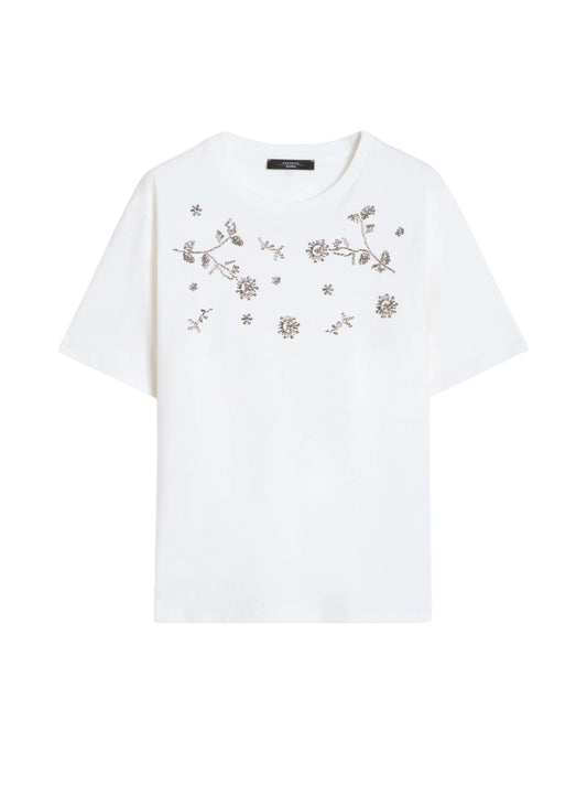 T-shirt WKDAGILE a fiori 2615971061600WKDAGILE003 MAX MARA Weekend