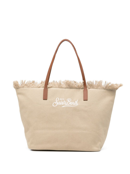 Borsa tote City con frange 