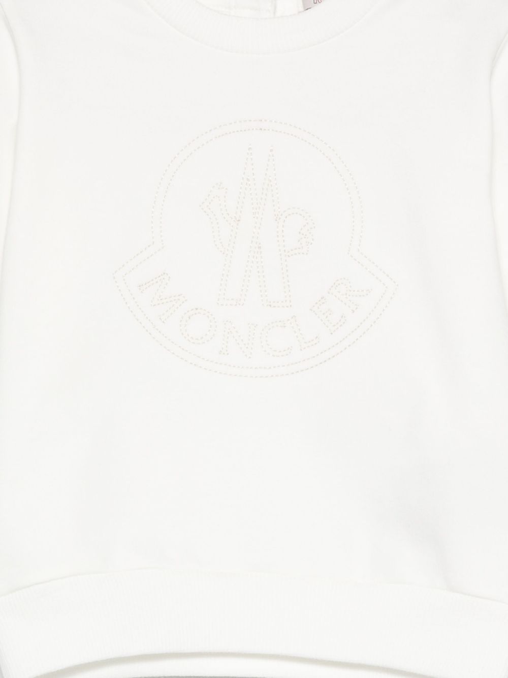 Felpa con logo ricamato 