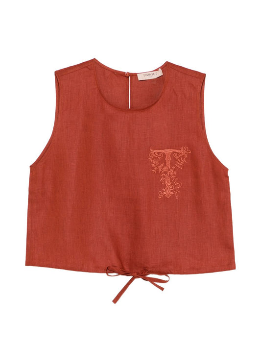 TWINSET 261TT230313332BROWN HENNA