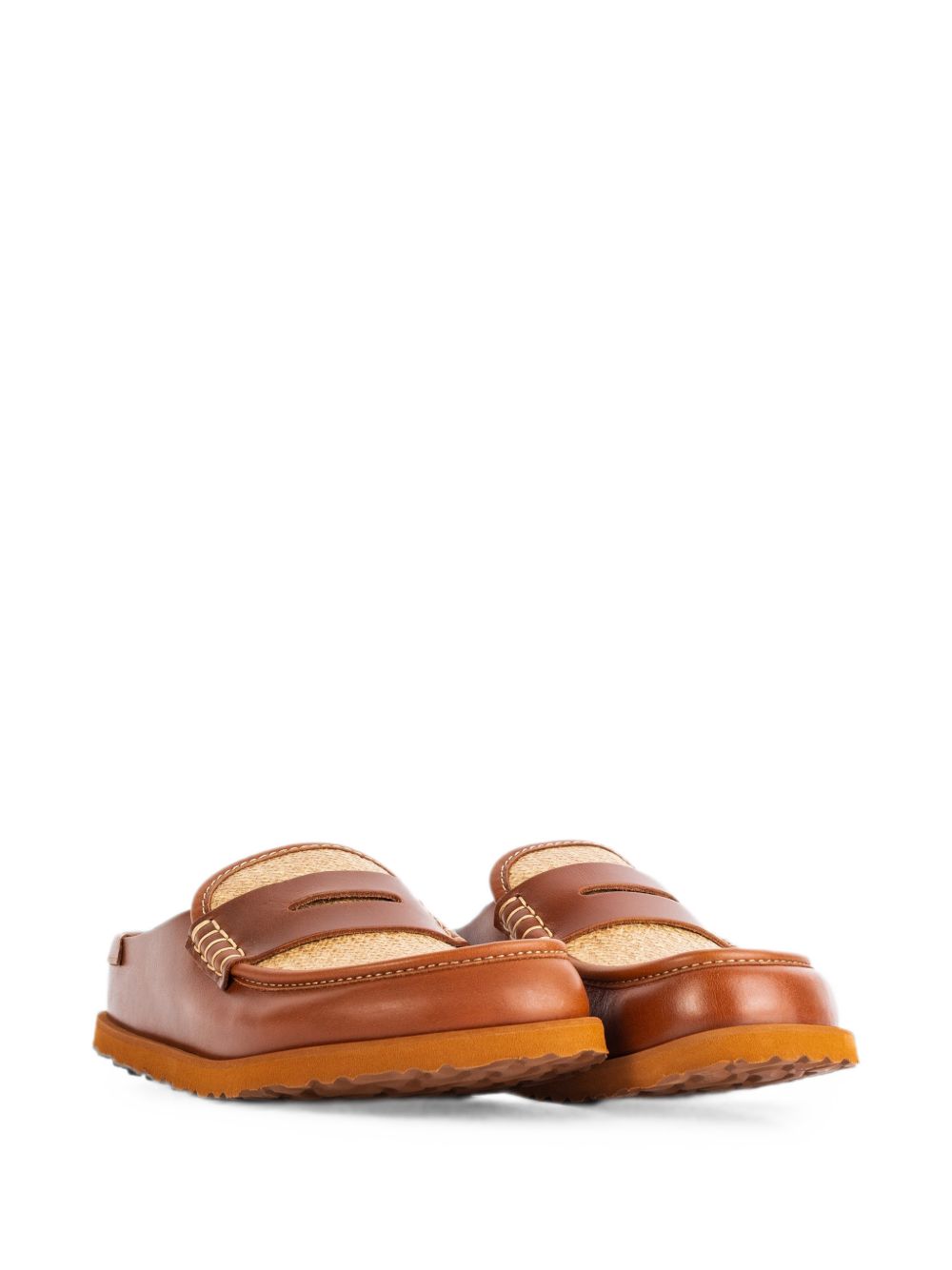 Sabot Birkenstock 1774 Naples in Rafia e Pelle 