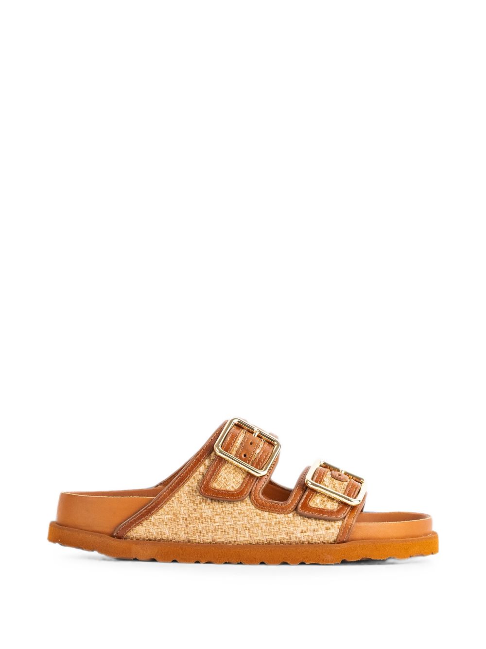 Sabot Birkenstock 1774 Naples in Rafia e Pelle 