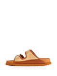 Load image into Gallery viewer, Sabot Birkenstock 1774 Naples in Rafia e Pelle 
