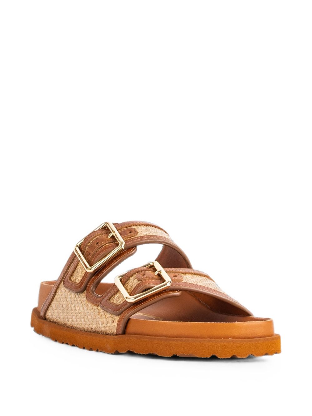 Sabot Birkenstock 1774 Naples in Rafia e Pelle 