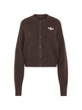 Load image into Gallery viewer, Cardigan Donna Adidas Essentials Knit Aurora Coffee 
