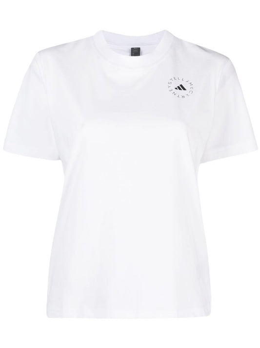 T-Shirt Donna Adidas by Stella McCartney Bianca 