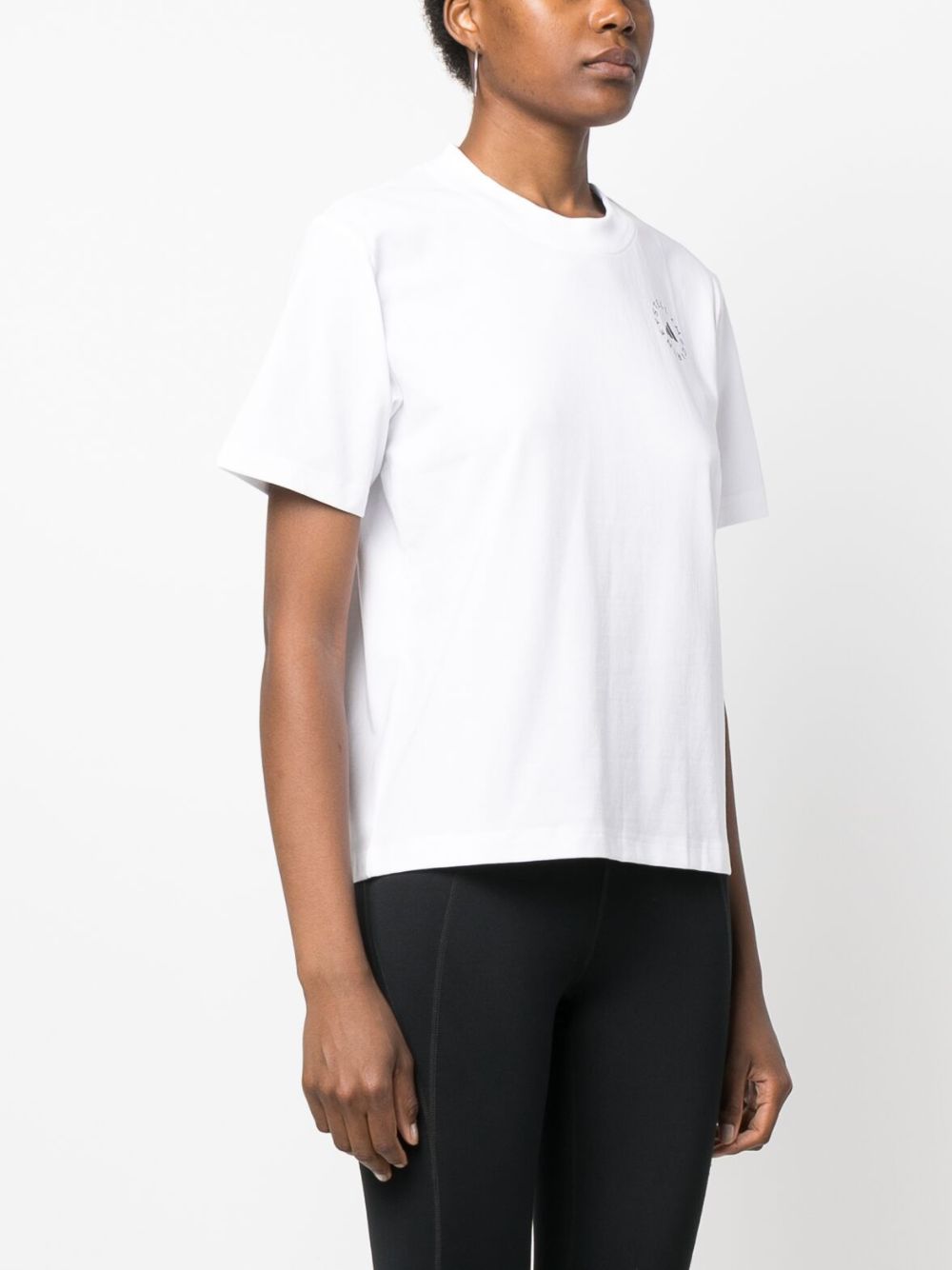 T-Shirt Donna Adidas by Stella McCartney Bianca 