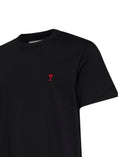 Carica l'immagine nel visualizzatore della galleria, T-Shirt Ami Paris Ami de Coeur Nera 
