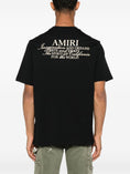 Carica l'immagine nel visualizzatore della galleria, T-Shirt Amiri con Logo Nera 
