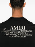 Carica l'immagine nel visualizzatore della galleria, T-Shirt Amiri con Logo Nera 
