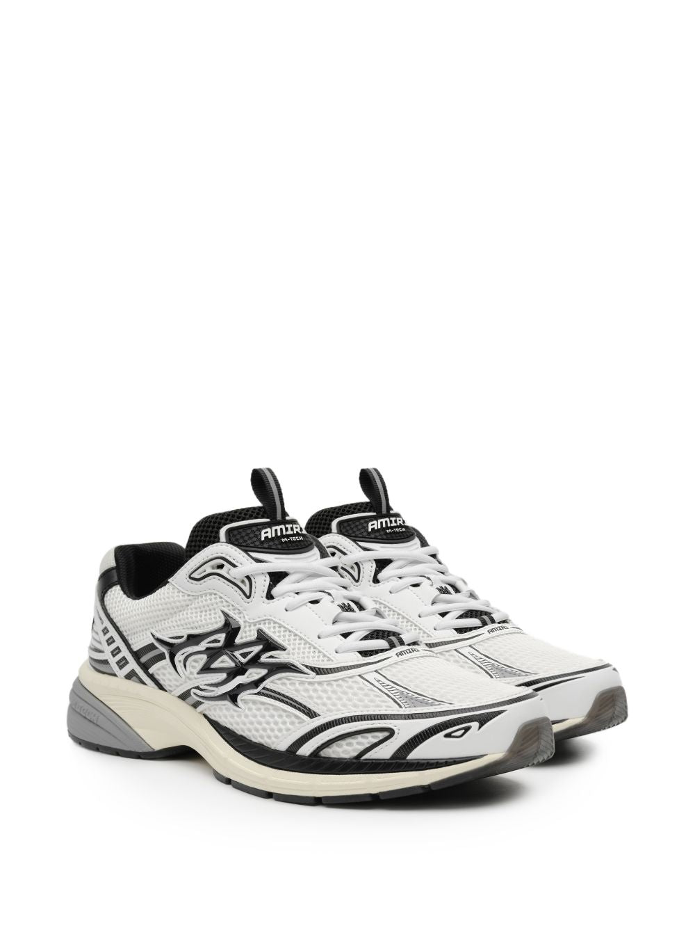 Sneakers Amiri con Inserti in Rete Bianche 