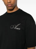 Load image into Gallery viewer, T-Shirt Uomo Amiri con Strass Nera 
