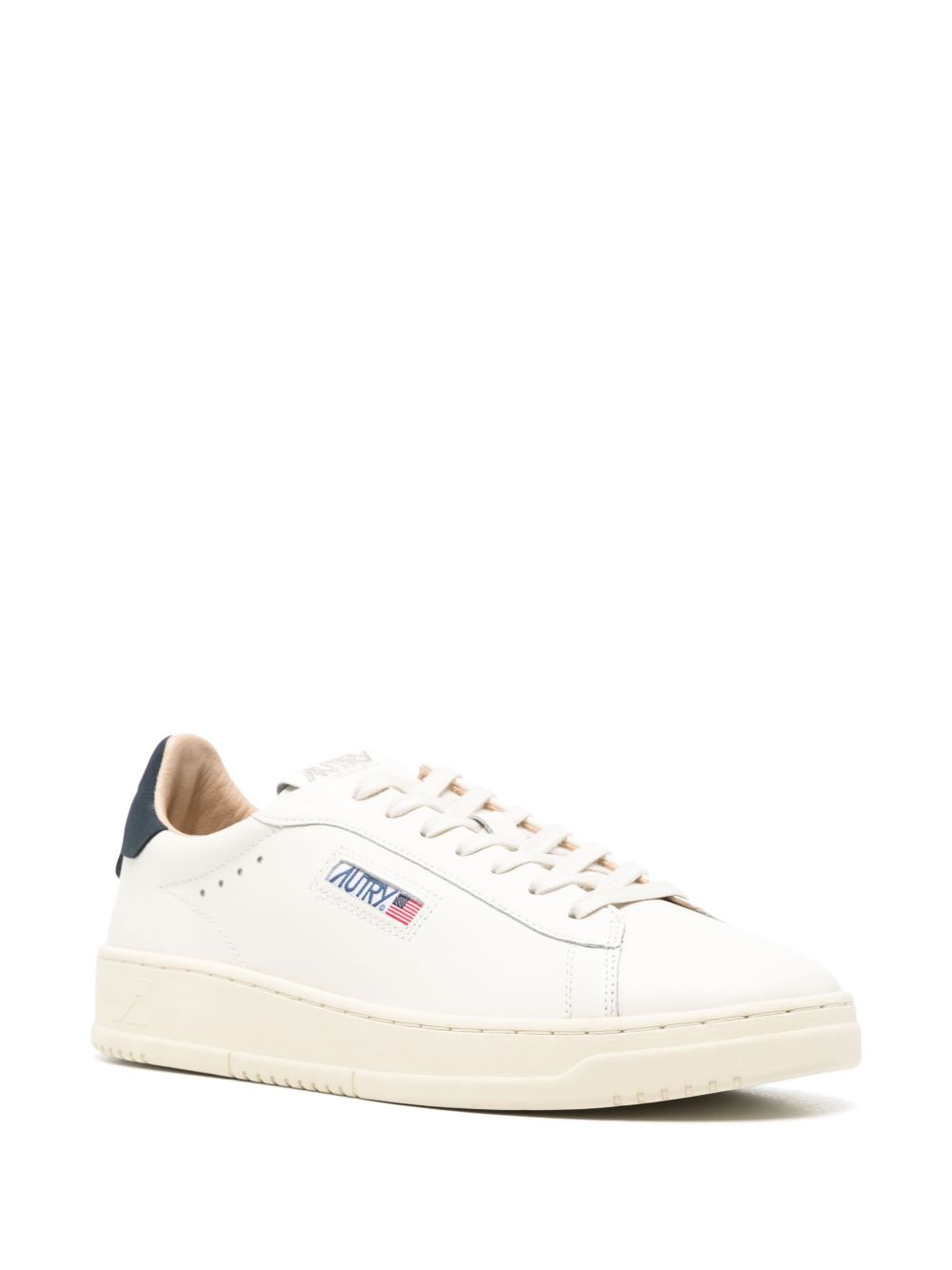 Sneakers Autry Dallas Low Uomo Bianco Gesso 