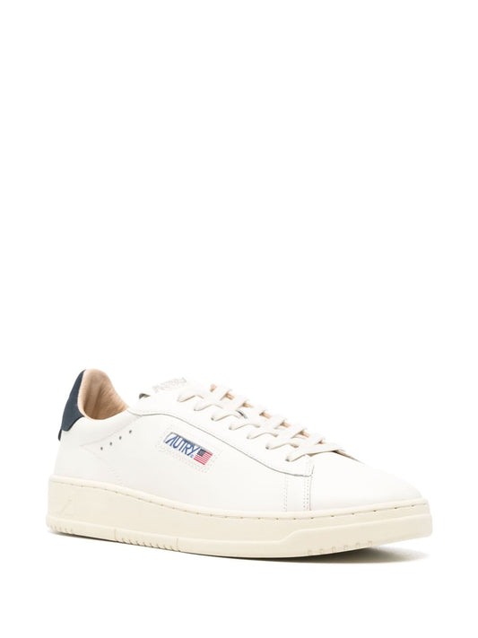 Sneakers Autry Dallas Low Uomo Bianco Gesso 