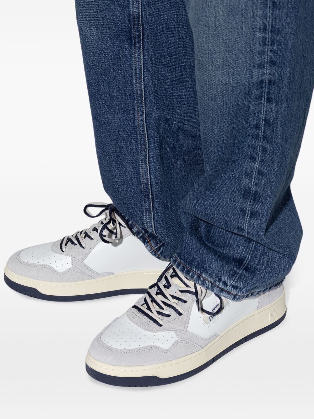 Sneakers Medalist con inserto in pelle scamosciata 