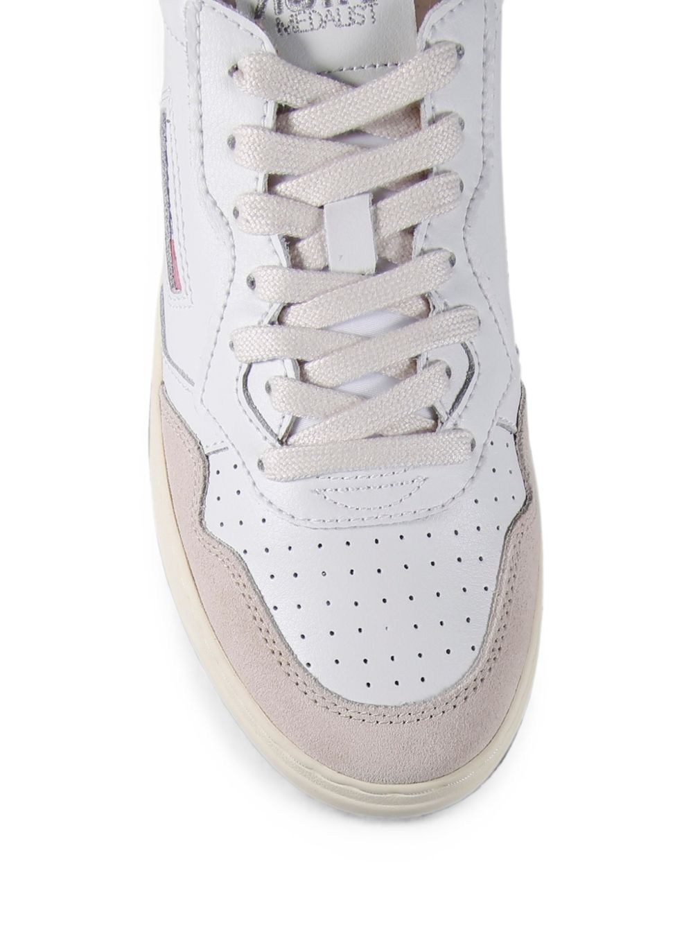 AULMLS23LEAT/SUEDE WHT/AMAZ AUTRY