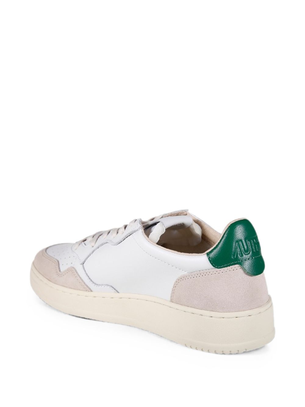 AULMLS23LEAT/SUEDE WHT/AMAZ AUTRY