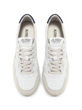 Load image into Gallery viewer, AULMLS28LEAT/SUEDE WHT/BLUE AUTRY
