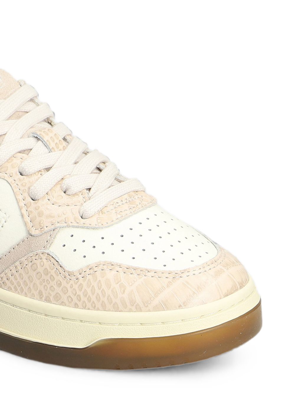 Sneakers Medalist con effetto coccodrillo<BR/><BR/><BR/> 