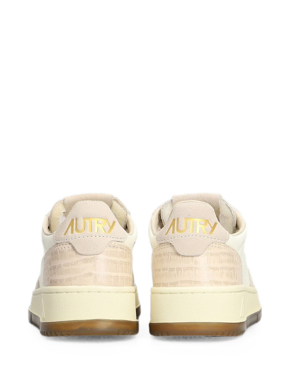 Sneakers Medalist con effetto coccodrillo<BR/><BR/><BR/> 