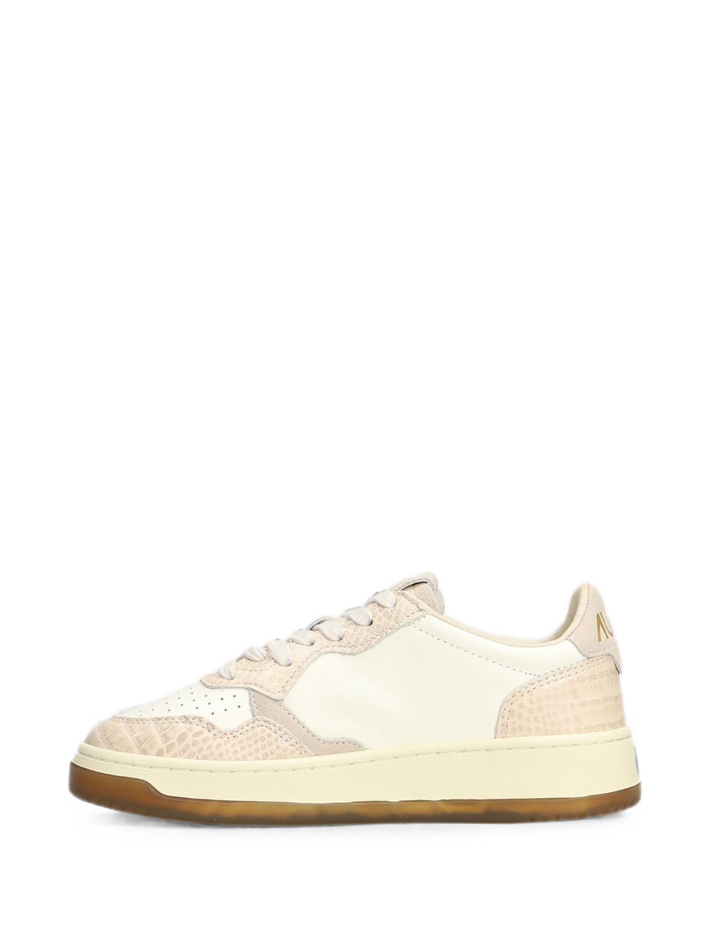 Sneakers Medalist con effetto coccodrillo<BR/><BR/><BR/> 