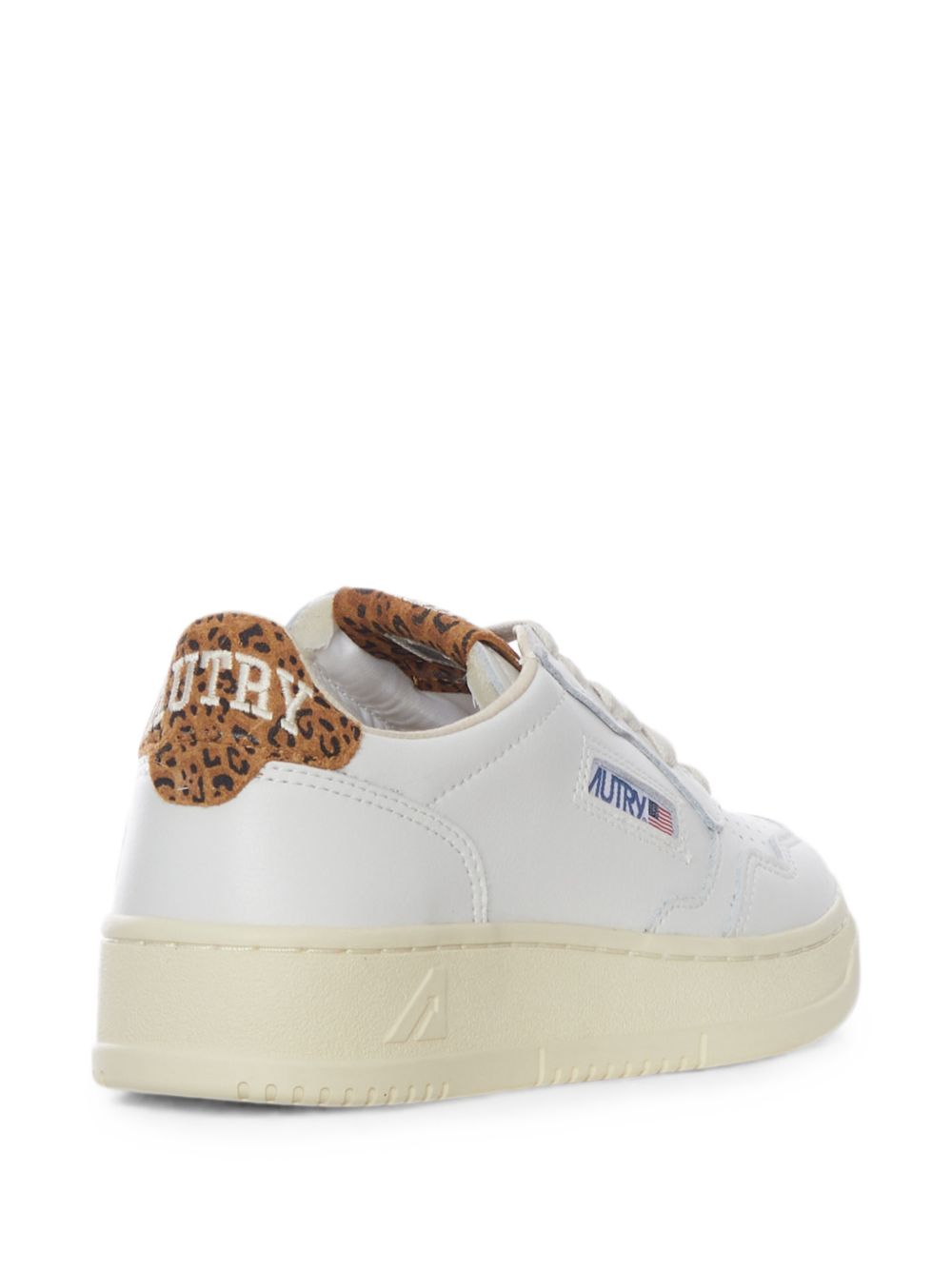 Sneakers con inserti leopardati 