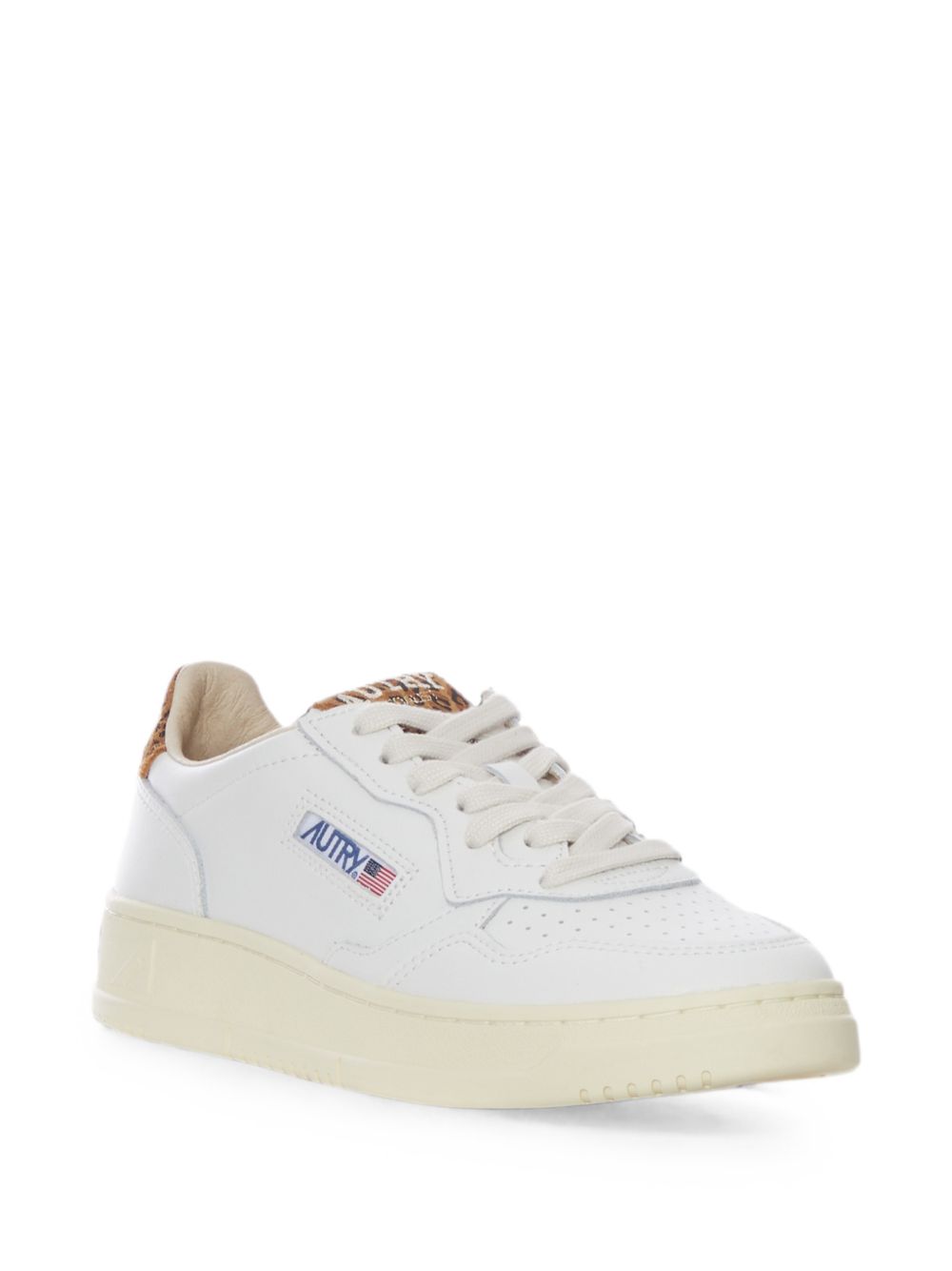 Sneakers con inserti leopardati 