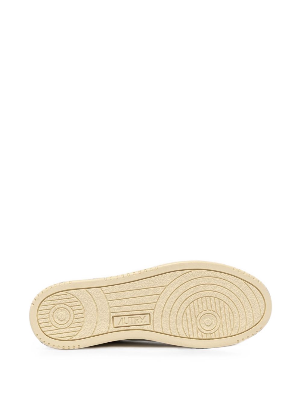 Sneakers basse Medalist in pelle bianca e camoscio lucido 