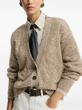 Carica l'immagine nel visualizzatore della galleria, MRG562506CMV48BROWN BRUNELLO CUCINELLI
