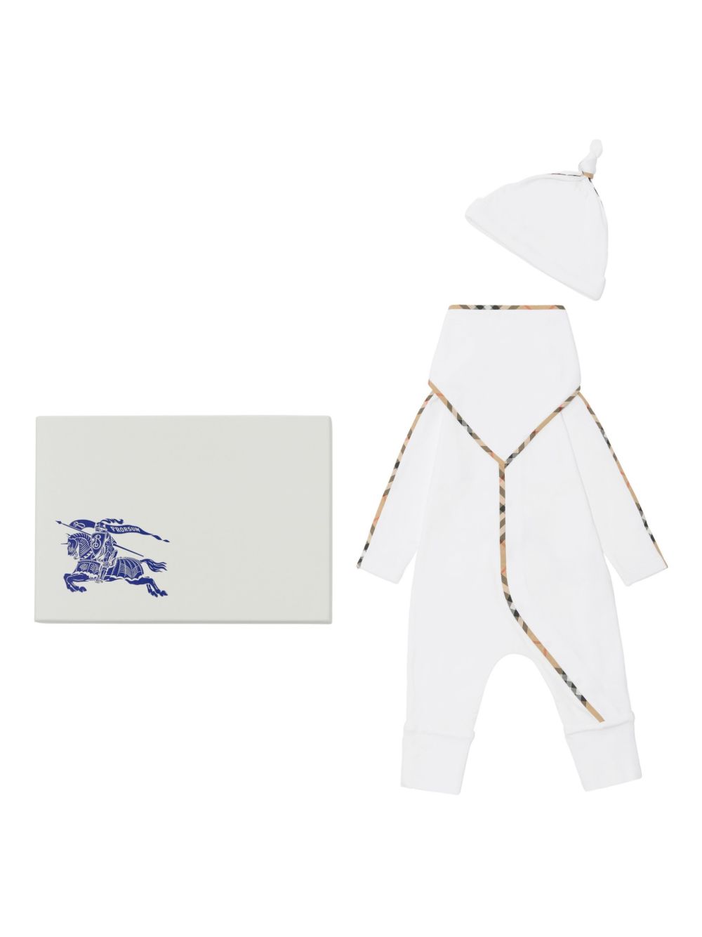 8119819A1464WHITE BURBERRY KIDS