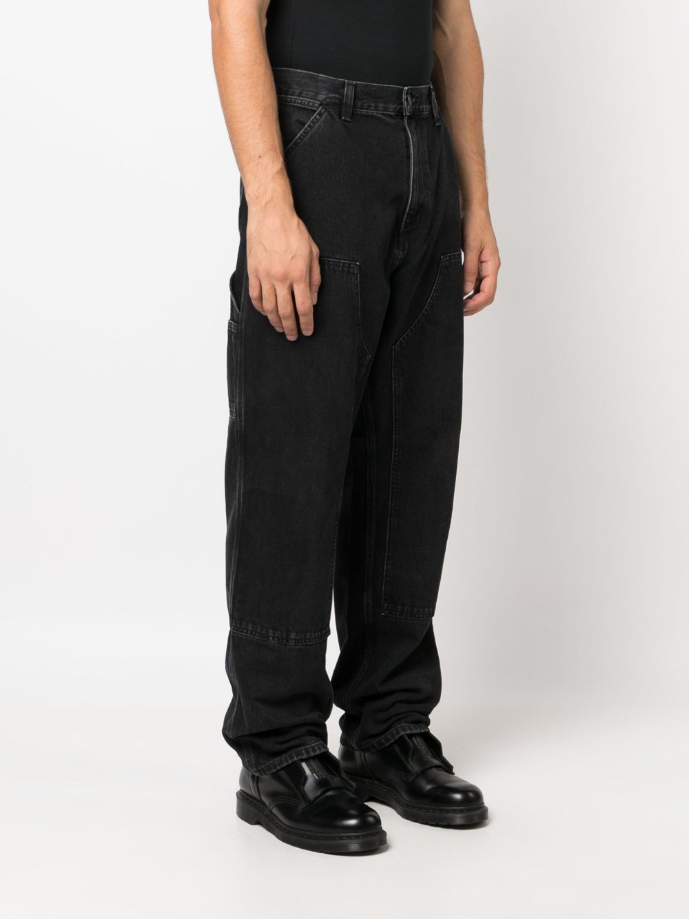 I0326998906BLACK, STONE WASHED CARHARTT