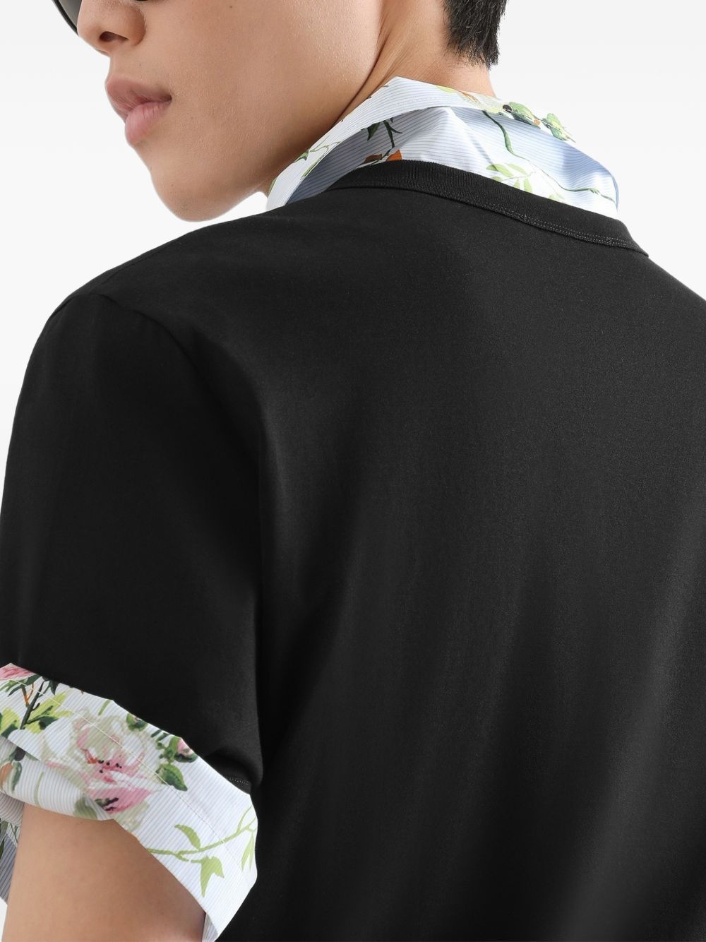 T-shirt in cotone con logo 